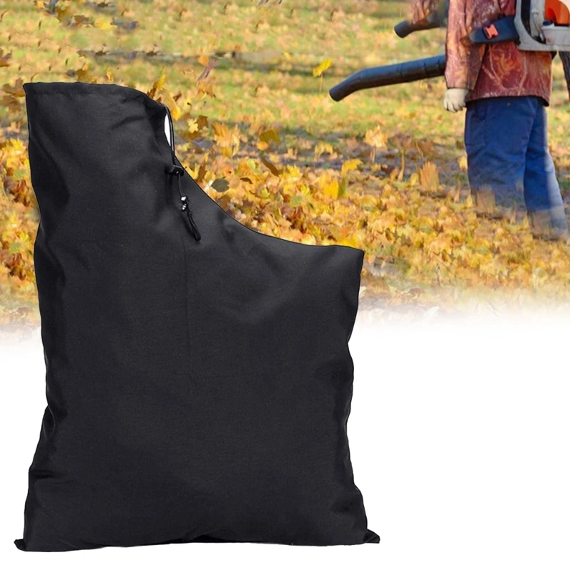 Borsa portaoggetti impermeabile per soffiatore per foglie Oxford Fondo con cerniera per aspirapolvere per giardino, prato, per