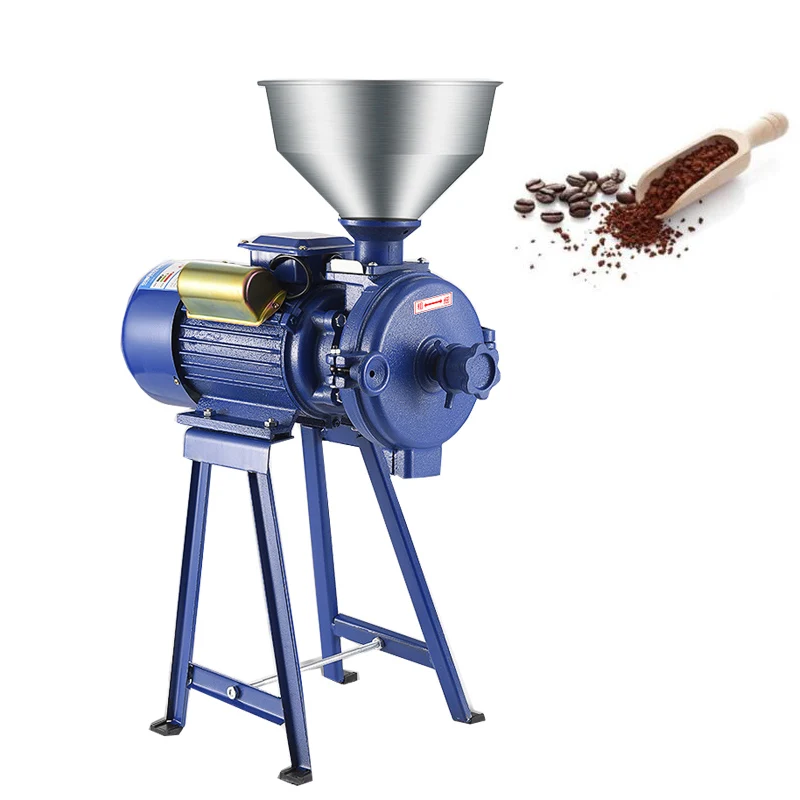 

Electric Grain Mill Grinder 3000W Powerful Oster Soybean Blender Cereal Crusher Food Processing Machine Commercial