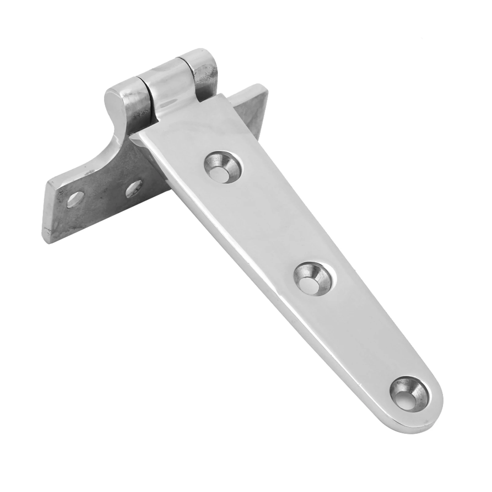 Türscharnier T-Typ-Scharnier Verdicktes Edelstahl-T-Typ-Scharnier Haustür Torzubehör 151 * 75 * 4,5 mm Edelstahl-Scharnier