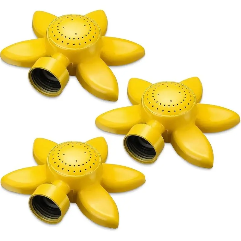 ABKP-High-Pressure Mini Sprinkler For Garden For Garden Watering Tool, 3Pcs Aluminum Alloy Hose Efficient Lawn Irrigation System