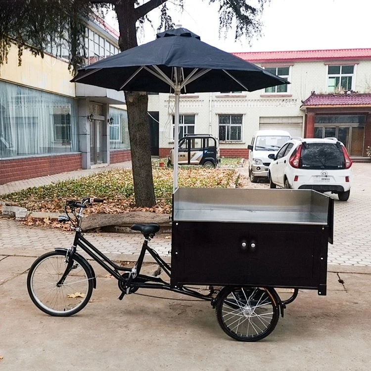 Electric three-wheel stall snack car food food truck mobile stall takeaway car Internet celebrity multi-functional barbecue
