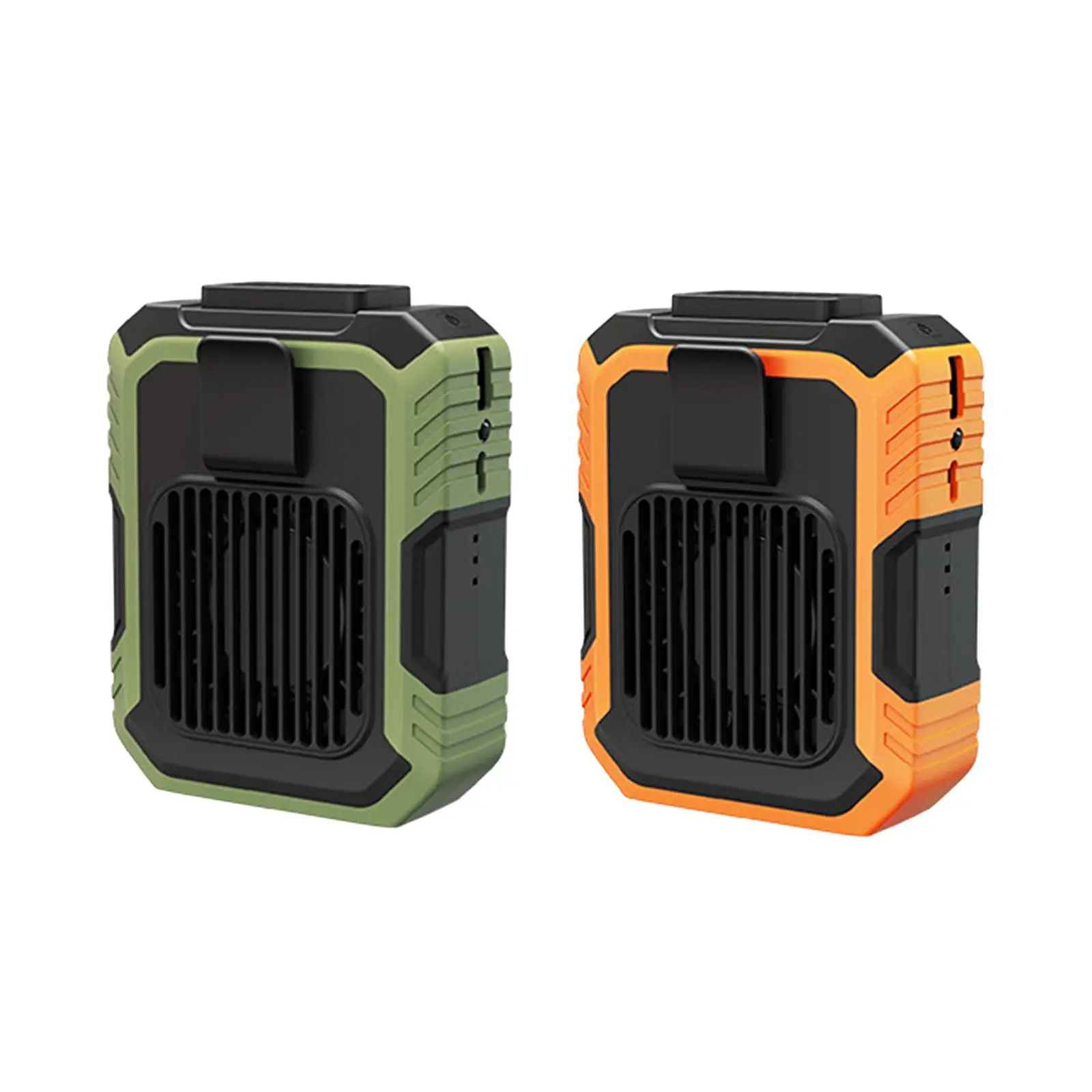 Hängender Hals-/Taillen ventilator USB Mini tragbarer wiederauf ladbarer Ventilator Hände frei für Camping im Freien Wandern Klettern Laufen Sport 6000mah