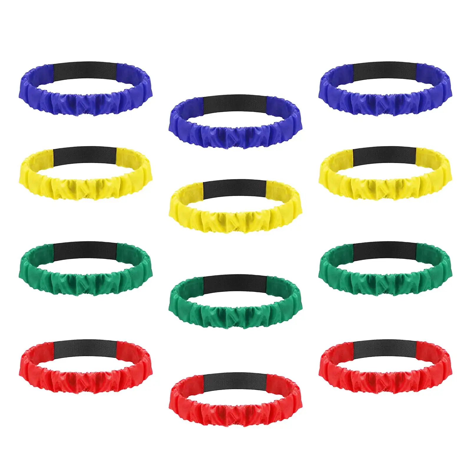 12Pcs Race Legged Band Poged Race Band Volwassen Tieners Teamwork Training Buiten