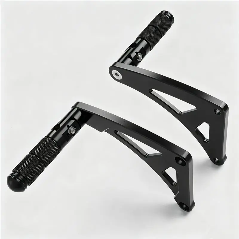 Ac29-Motorcycle Accessories Footpeg Folding Rear Passenger For Honda Monkey 125 Z125 2018-2025 Extended Larger Footrest Pedal