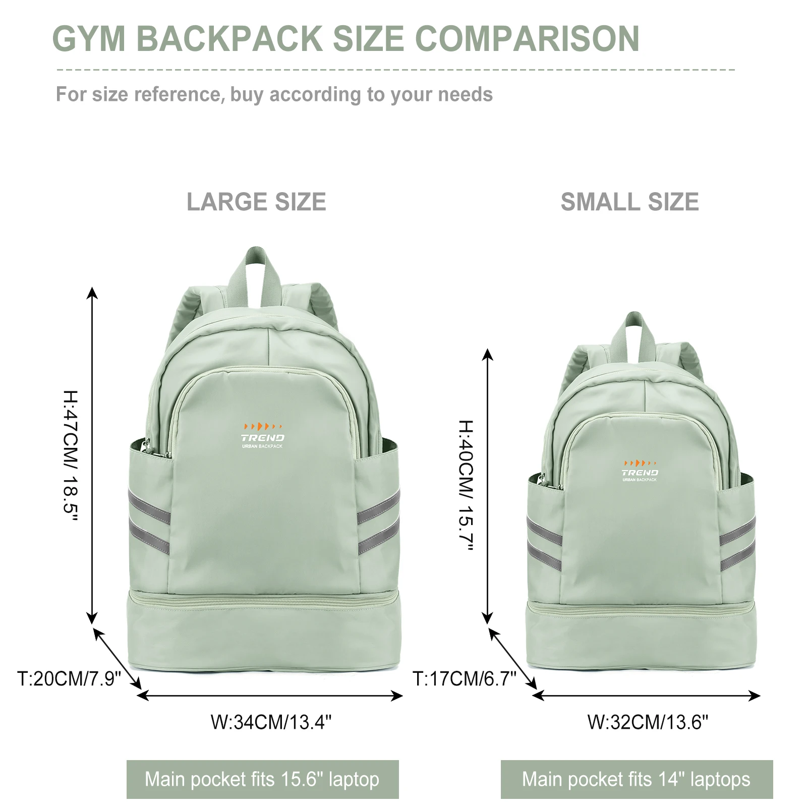 Gym Backpack for Women Waterproof Backpack With Shoe Compartment Lightweight Travel Backpack Sports Swimming Athletic Backpack