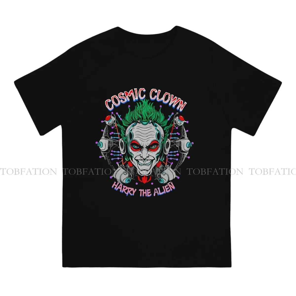 Cosmic Hip Hop TShirt Resident Alien Leisure T Shirt 100% Cotton Summer T-shirt For Men Women