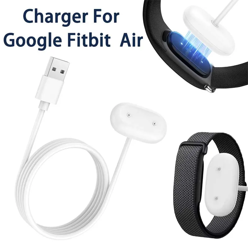 USB Charger Cable For Google Fitbit Air Portable Fast Charging Replacement USB Charging Cable Accessories（No Adapter）