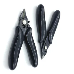 1Pcs 3.5 Inch Mini 170 Bevel Pliers Wire Cutter Cutting DIY Electronic Pliers Wires Insulating Rubber Handle Hand Diagonal Clamp