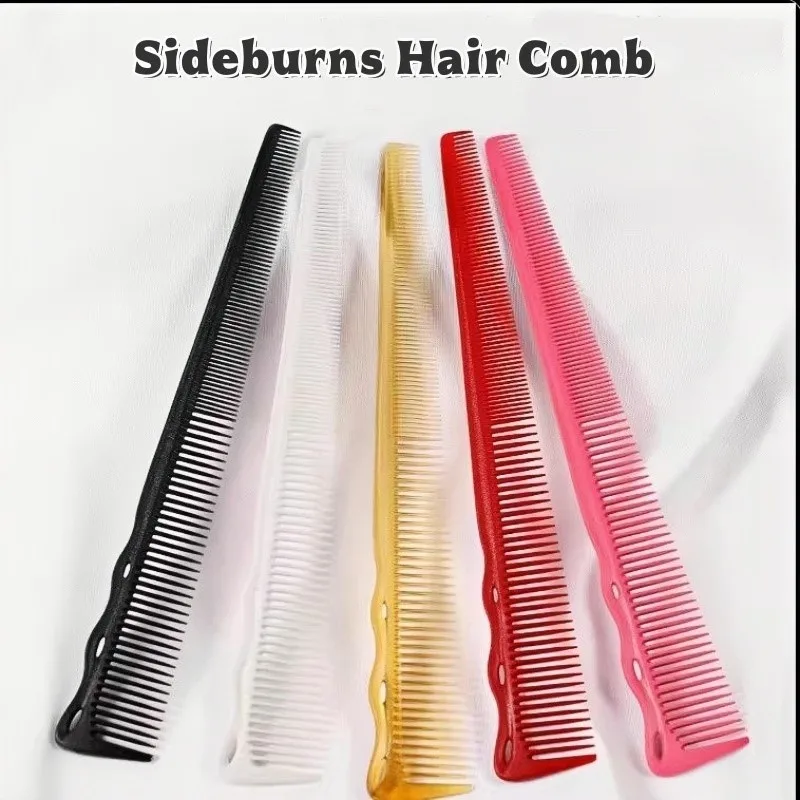 

Professional Hair Salon Sideburns Comb Men's Wide Dense Teeth Trim Comb Hair Salon Dedicated Accessories Barber's Stylist Tools