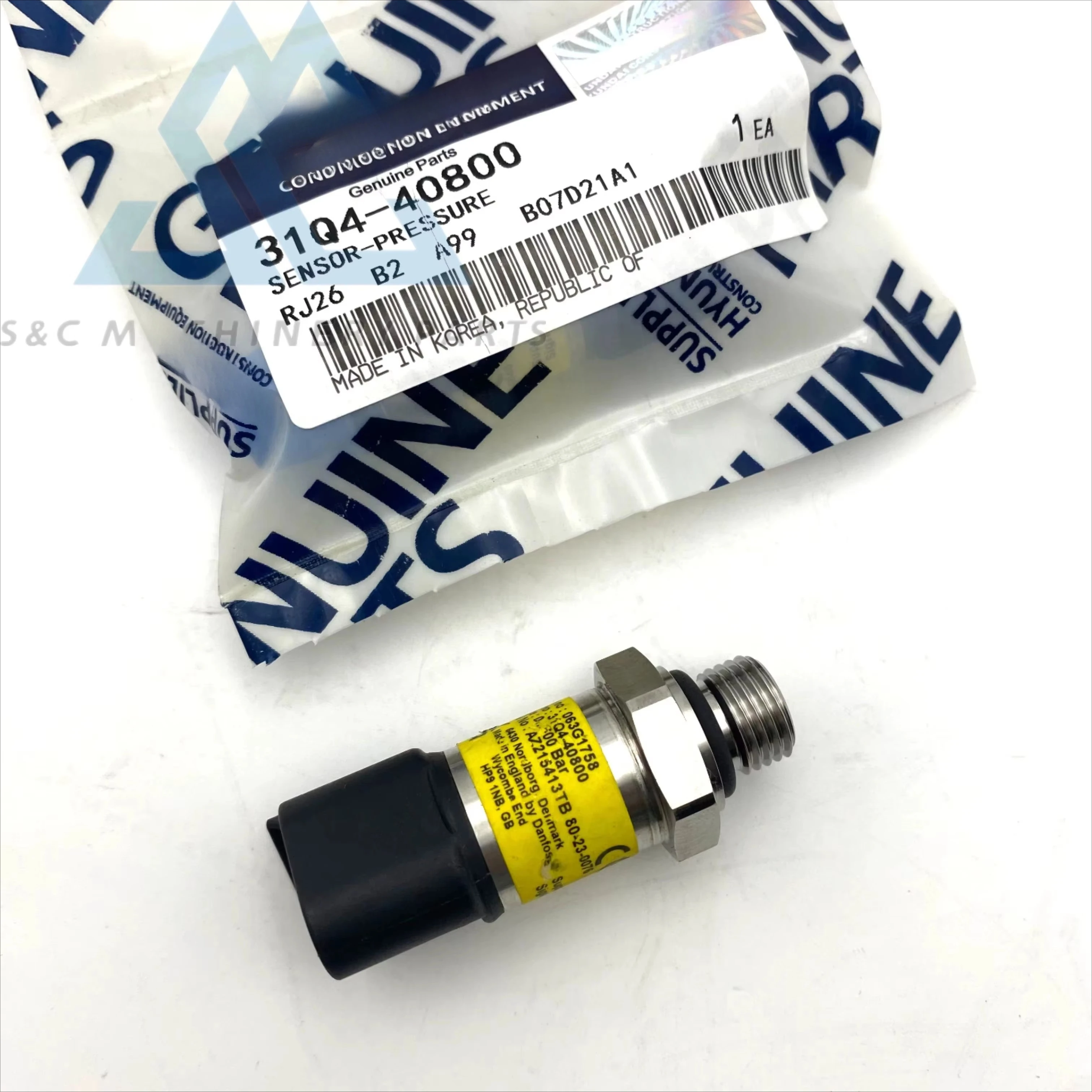 Original Pressure Sensor 31Q4-40800 31Q440800 063G1603 500bar for Hyun dai Excavator R225-9 R305-7