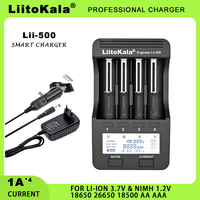 Liitokala Lii-500 Lii-500S 3.7V 18650 18350 18500 16340 17500  26650 1.2V AA AAA NiMH Detection Capacity Lithium Battery Charger
