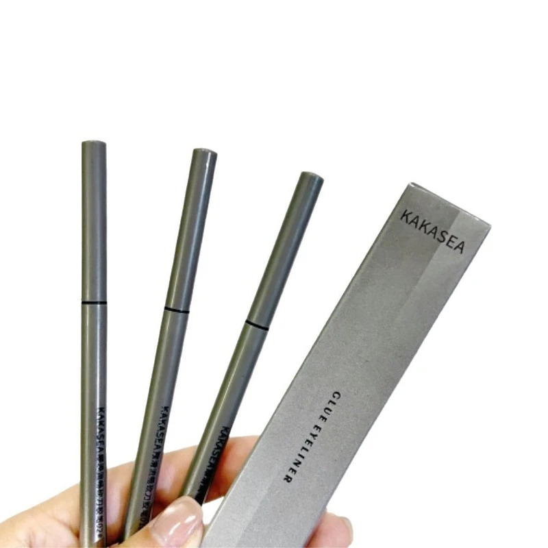 1 個のアイライナーペンシル、汚れ防止、長持ち、初心者向け、滑らか、高色素、パンクアイメイクアップ、防水、ブラックブラウン