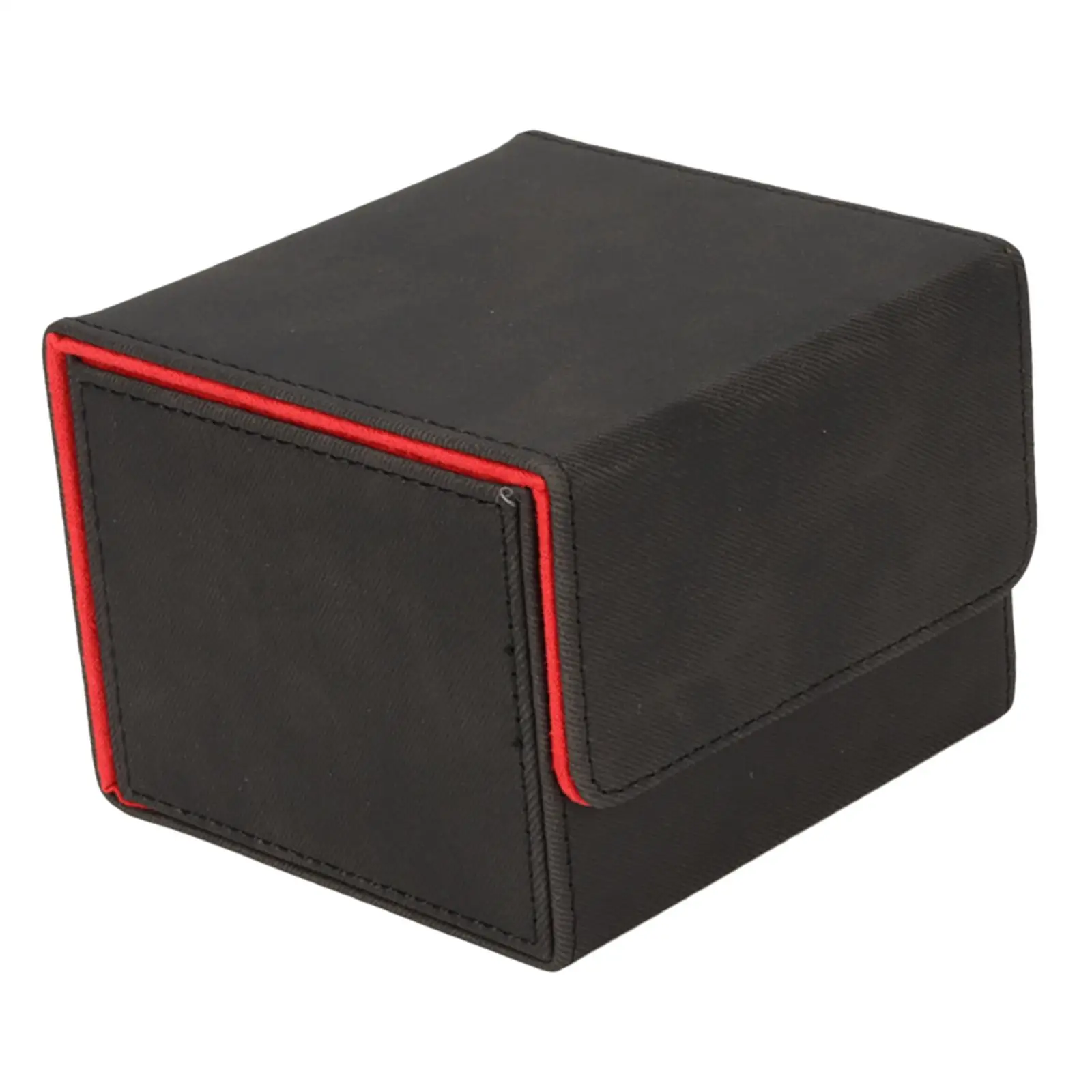 

Кожаный кейс для карт на 140+ карт с разделителями, органайзер для карт, коробка для игровых и визитных карт