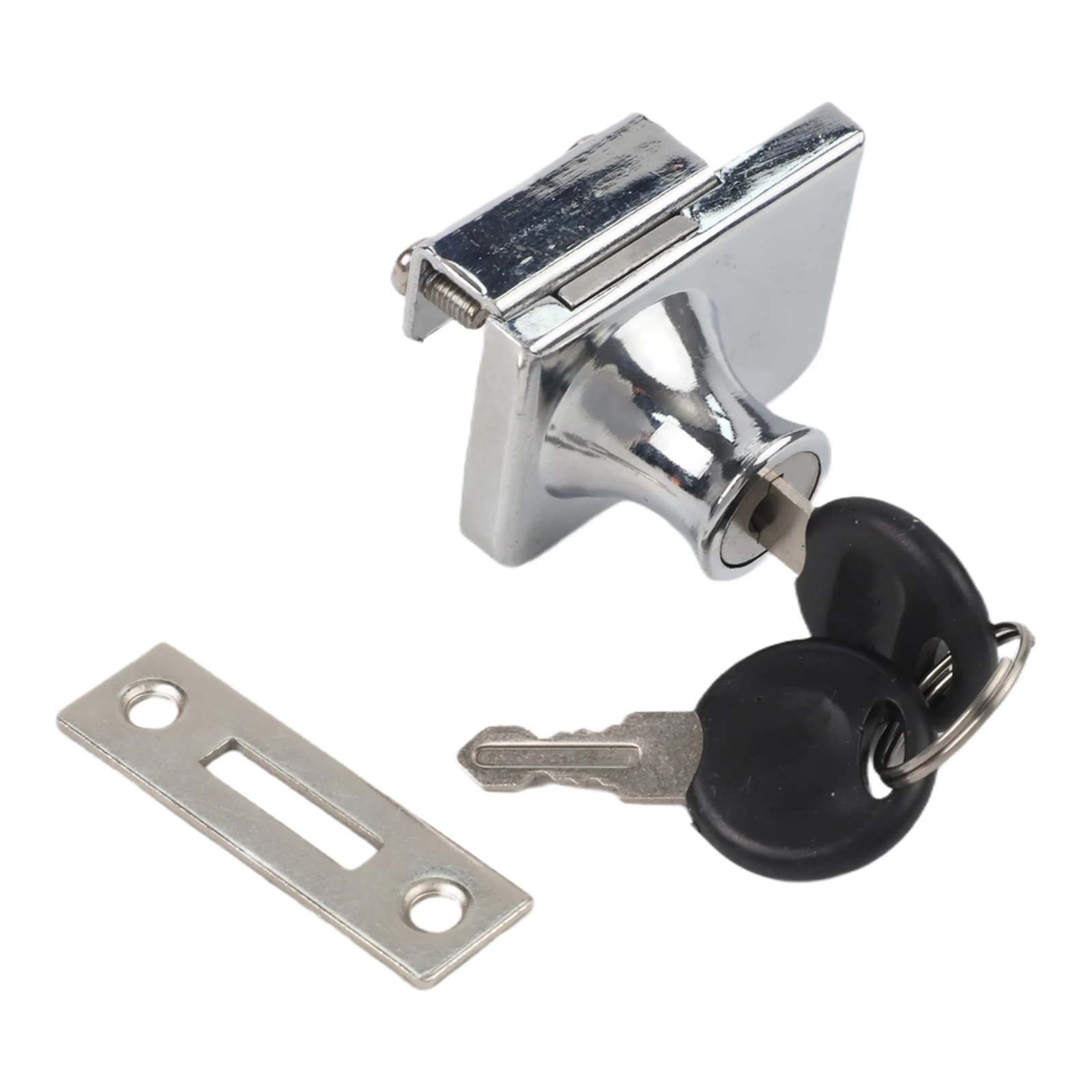 Wine Cabinet Locks Door Lock Home Display For 5-8mm Glass Showcase Single/double Doors Sliding Glass Zinc Alloy