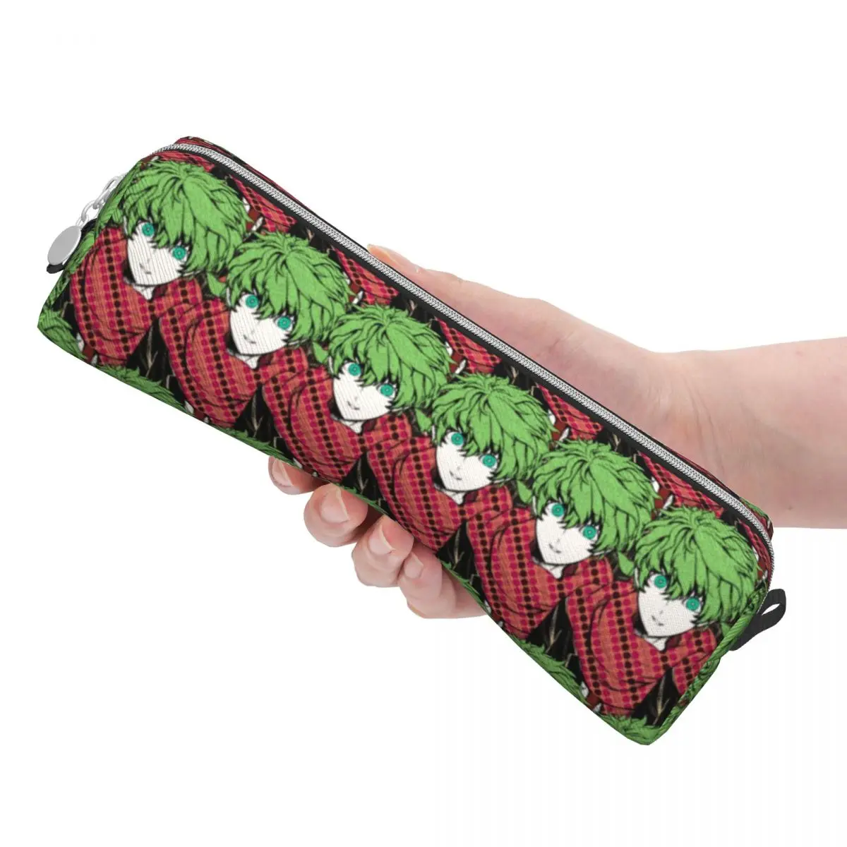 Imagem -03 - Yttd Anime Game Pencil Case para Estudantes Sou Hiyori Sua Vez de Morrer Pen Holder Bolsa de Papelaria Presente da Escola Bolsa Estudantil