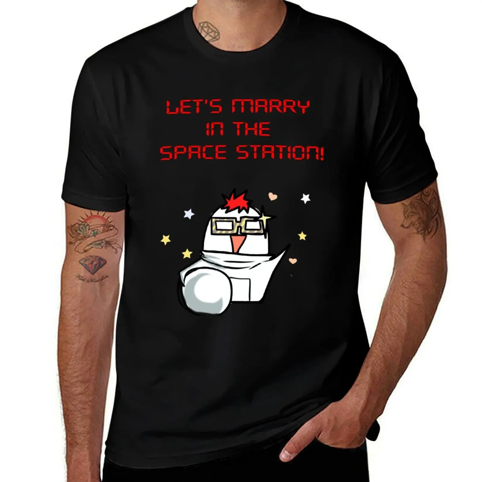 

t marry SEVEN, space Messenger Station T-Shirt in me shirt shirt man t t the T-Shirt shirts graphic Mystic man plain cotton mens