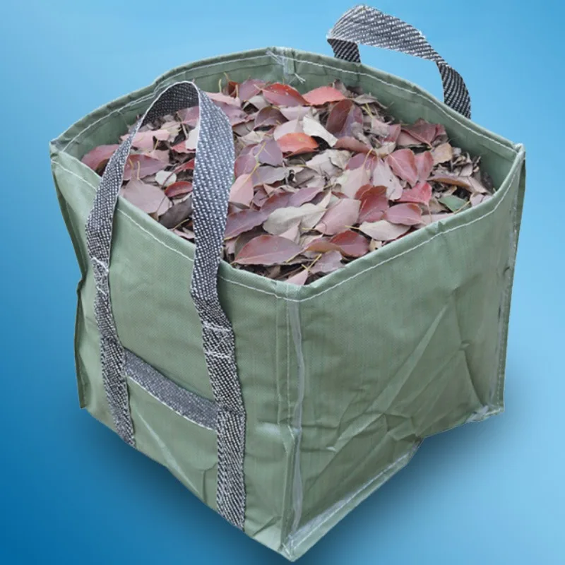 

Moisture-Proof Garden Storage Bag Large Capacity PP Garden Garbage Bag Collection Fallen Leaves Basket Foldable Lawn Organizer