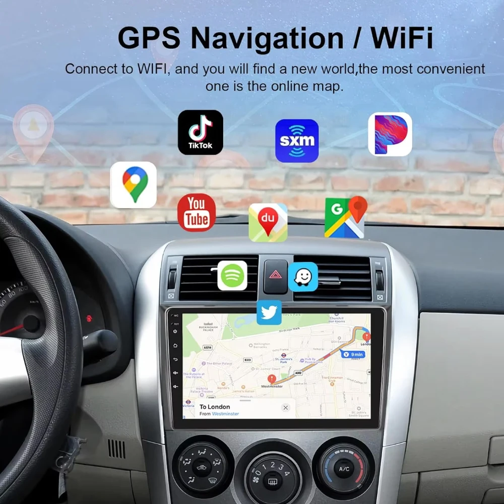 أندرويد 15 CarPlay Auto لميتسوبيشي ديليكا D5 2018 - 2024 راديو السيارة الوسائط المتعددة مشغل فيديو 12 + 256GB GPS 4G وحدة رأس ستيريو