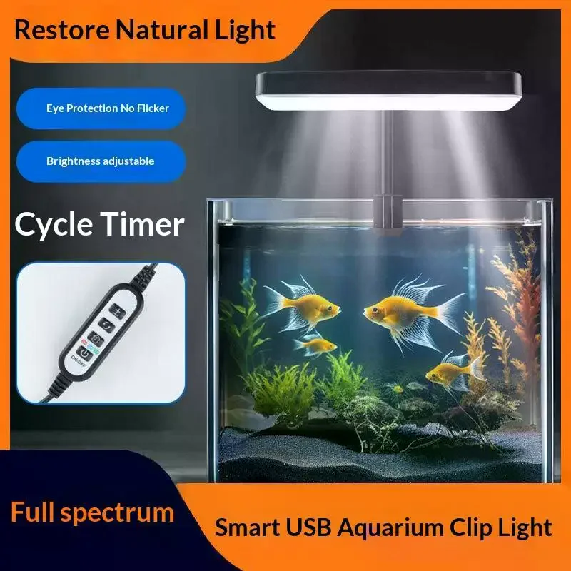 Waterproof Aquarium Light 360  - đánh giá và giá Planted Aquarium Cycling