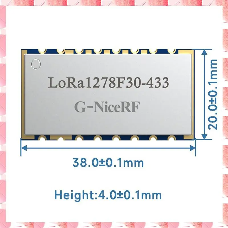 Módulo Transceptor Inalámbrico JAJA Transceptor RF Antiinterferencias Transceptor RF 400-460 Mhz
