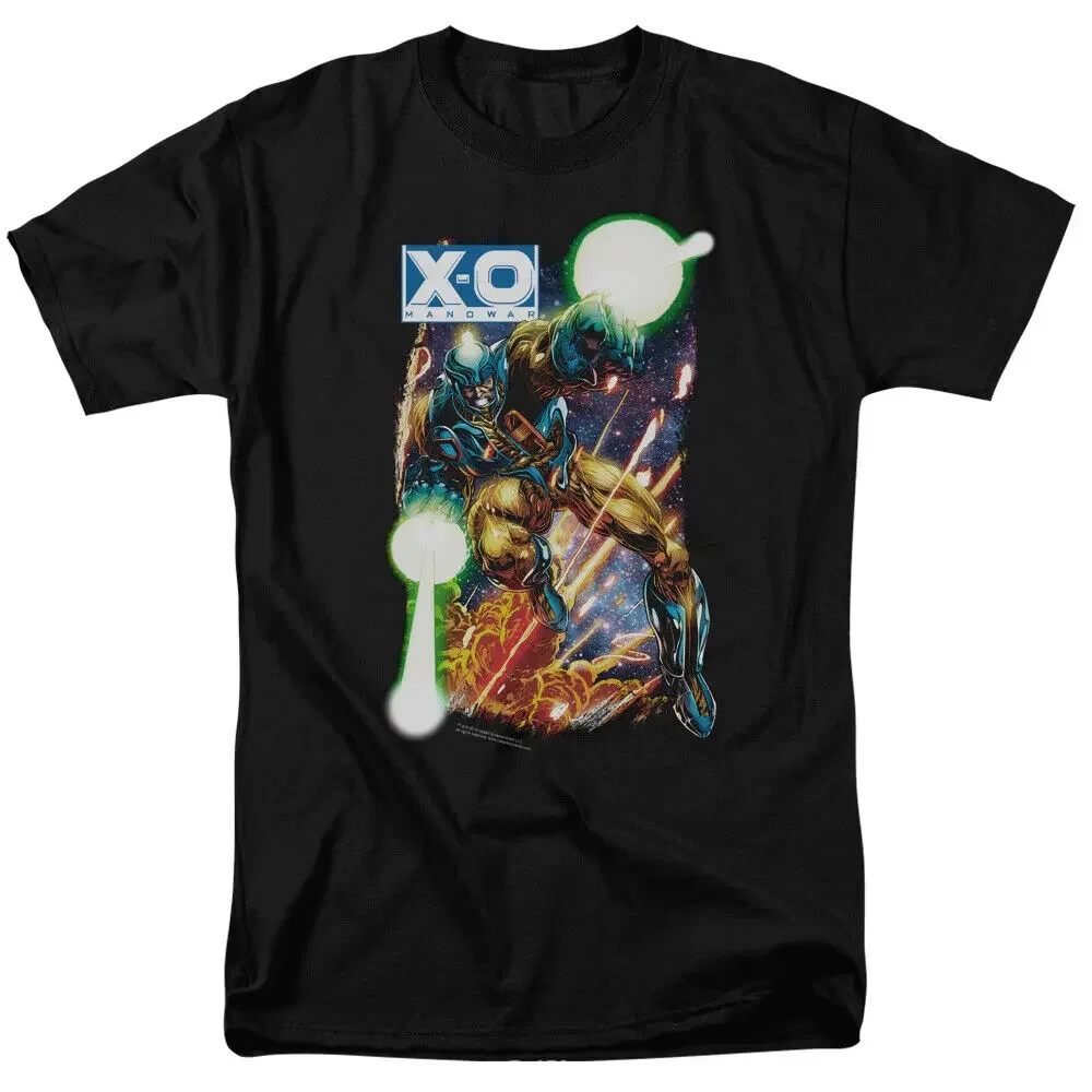 

X O Manowar Vintage XO T Shirt Licensed Comic Book Black