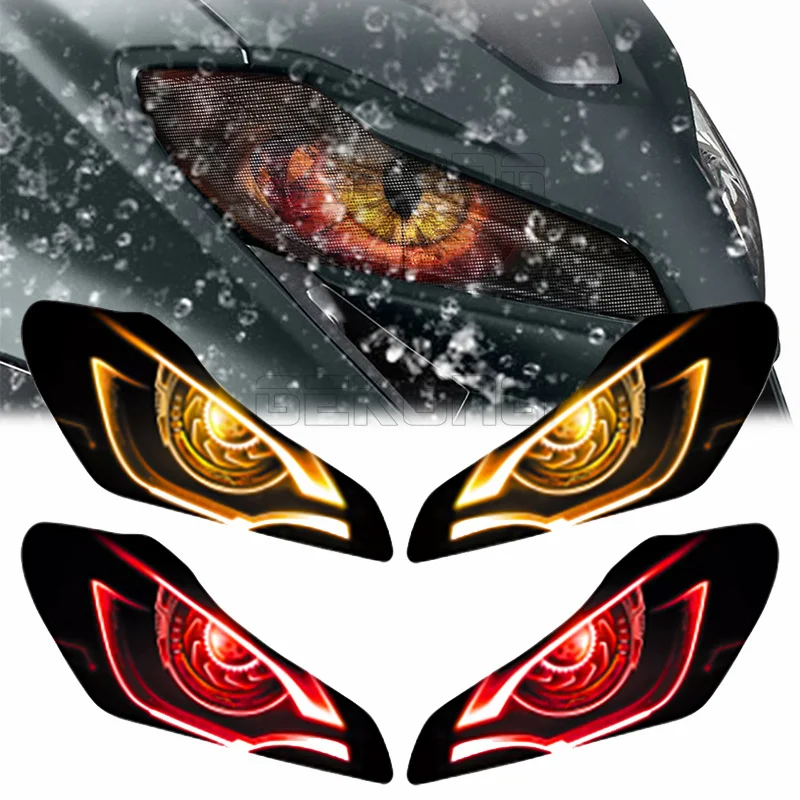 

FOR YAMAHA T-MAX TMAX 530 560 TMAX530 TMAX560 Motorcycle Accessories Front Fairing Headlight Sticker Guard Sticker -1