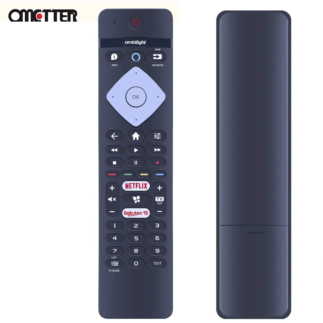 Suitable for Philips Voice Ambilight TV Remote Control 43PUS8105 50PUS7855 70PUS7855 RC4154405/01R