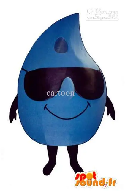 Nieuwe Water Mascot Kostuum Halloween Party Karakter Verjaardag Cosplay Mascotte Kostuum