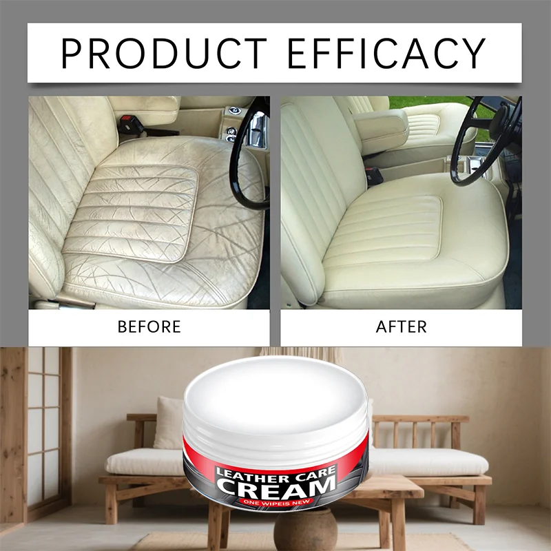 يحتوي مركب التلميع الداخلي للسيارة هذا تركيبة لطيفة لن تسبب ضررًا أو تفريغها المواد. إنه حذاء جلدي بدون ماء #3