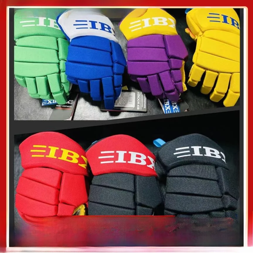 

IBX New 520 Wear Resistant Roller Hoey Ice Hoey Gloves Adult Children's Beginner Equipment Ice on Land Field Hoey