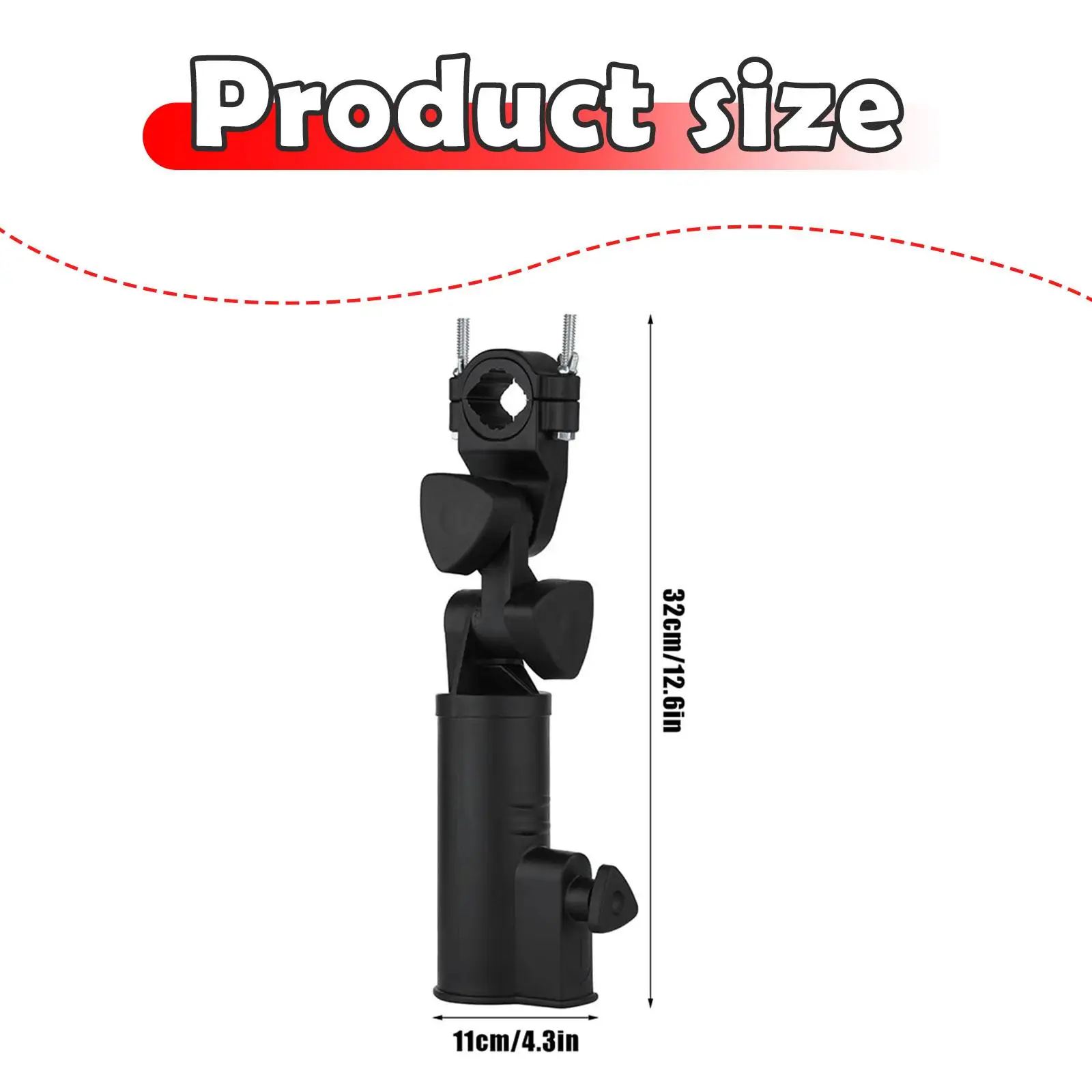 

Подставка для пляжного кресла с зонтиком, из АБС-пластика, регулируемая, для гольф-каров и уличных зонтов