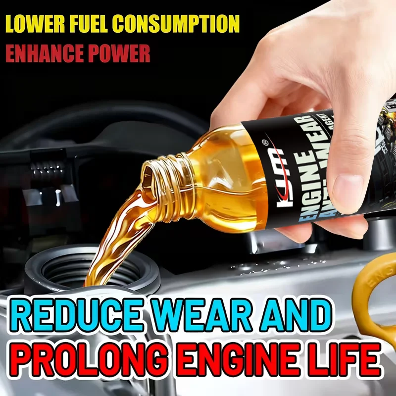 Engine Anti-Wear Agent, Oil Additive For Friction Reduction, Extend Engine Life, Reduce Noise & Fuel Consumption