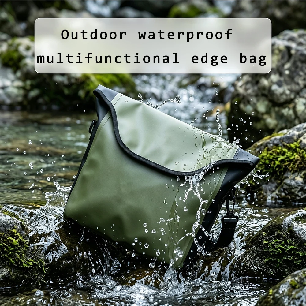 Waterproof Electric Vehicle Front Hanging Bag Multi-Functional Side Bicycle Storage Cross-Bag Large-Capacity Edge Bag Outdoors