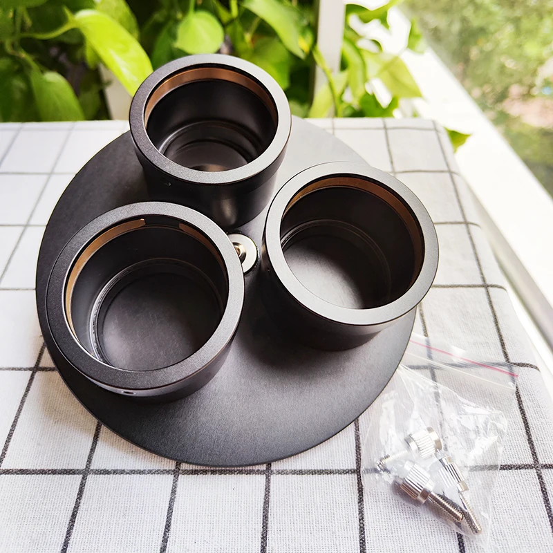 HERCULES-Metal Eyepiece Revolver, 3 Holders Telescope, Precision Optical Astronomy, S8345