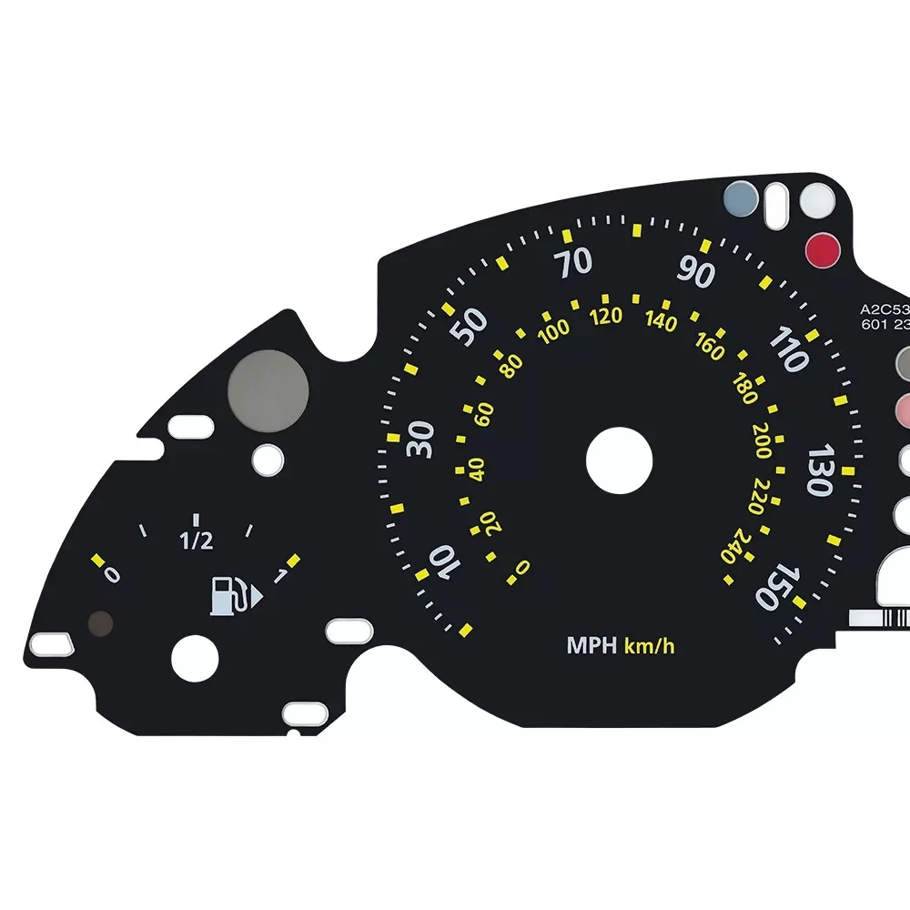 Gauge Face for Range Rover L322 Supercharged Instrument Cluster 240KM/H 150MPH