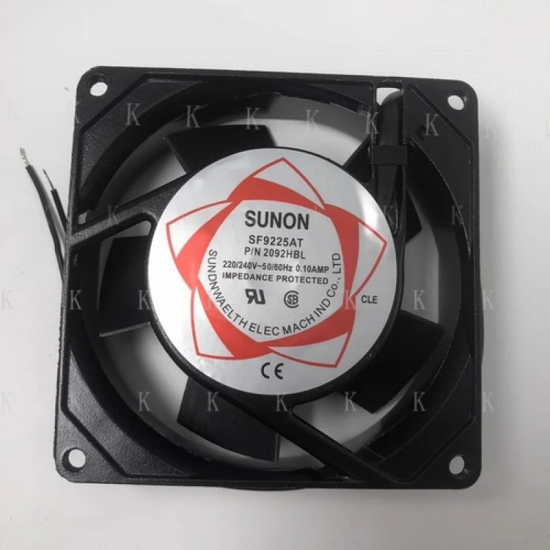 

C ДЛЯ SUNON SF23092A P/N 2092HSL 9025 220 В/240 В 0,08 А 9 см металлический осевой охлаждающий вентилятор