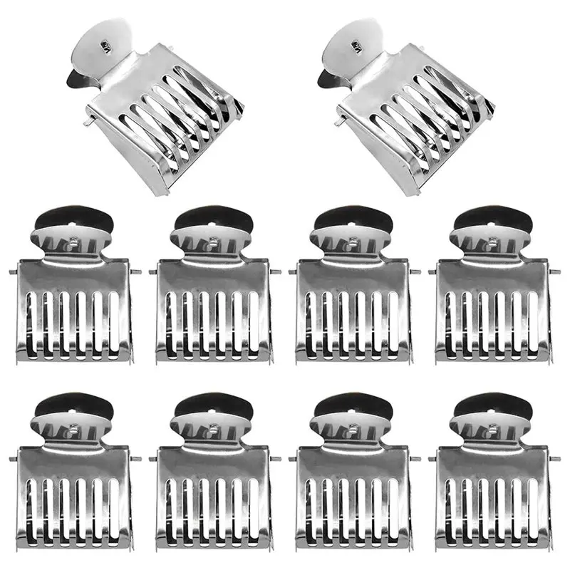 ABKY-Queen Bee Handling Tool, For Professional Beekeeper Stainless Steel Queen Bee Clips Cage Catcher For Beekeeping
