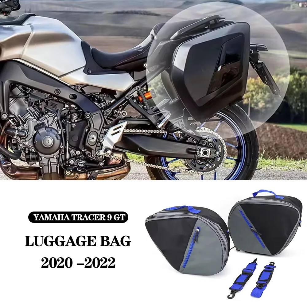 

New Motorcycle Accessories For Yamaha TRACER 9 GT Suitcases Inner Bags Toolbox Tail Box Pannier Saddlebag Tracer 9 Tracer9 2020-