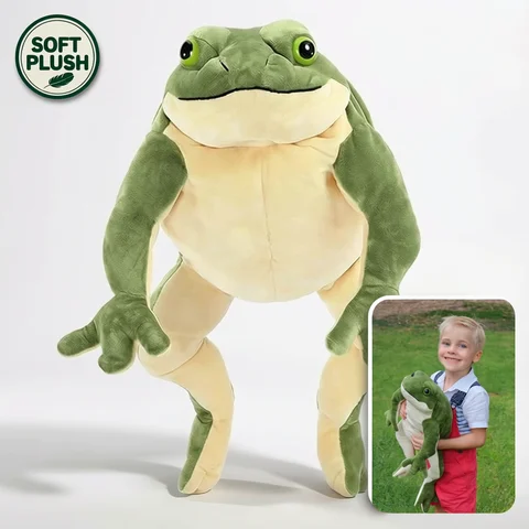Giant Frog Stuffed Animal Soft Plush Toy 11-22 Inches Cute Huggable Cuddly Toy for Kids And Adults