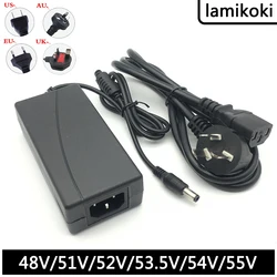 POE Switch 48V 51V 52V 53.5 V 54V 55V 1A 1.25A 2A 2.5A 3A Charging Source Line Adapter Line