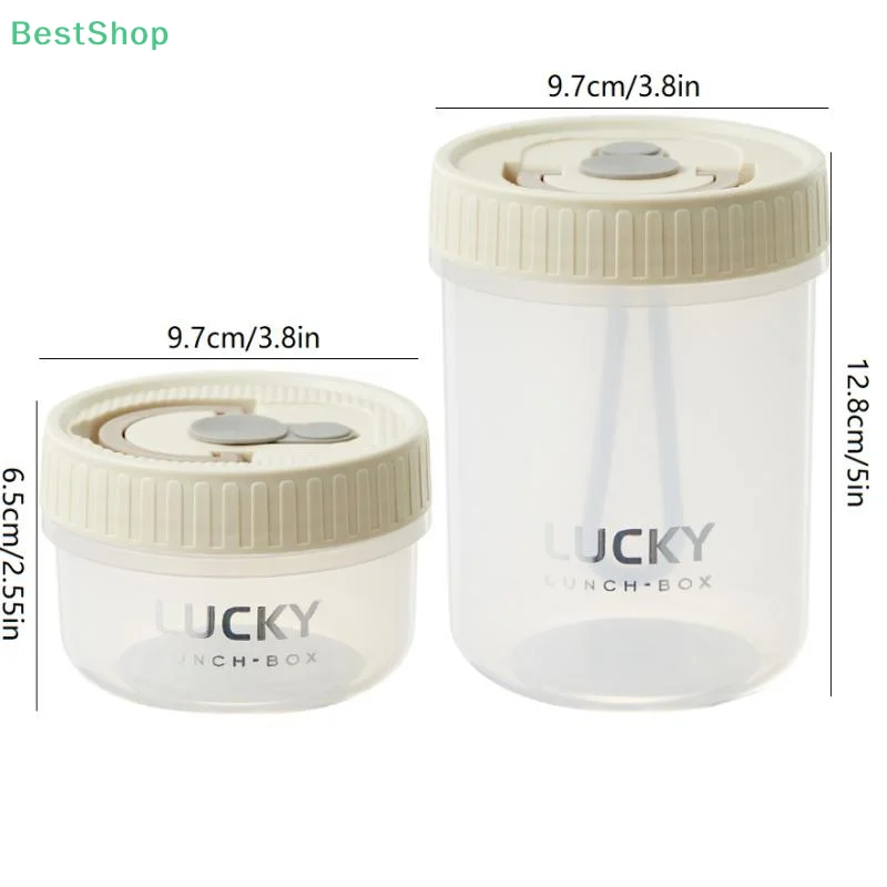 1Pcs Portable Overnight Oat Cup Water Mug Breakfast Mason Salad Can Yogurt Tumbler Heat Resistant Juice Milk Cup