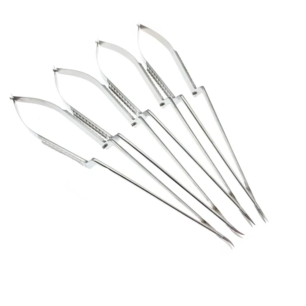 

Microsurgical Scissors Micro scissors Shark Blade tip Stainless Steel Micro Instrument