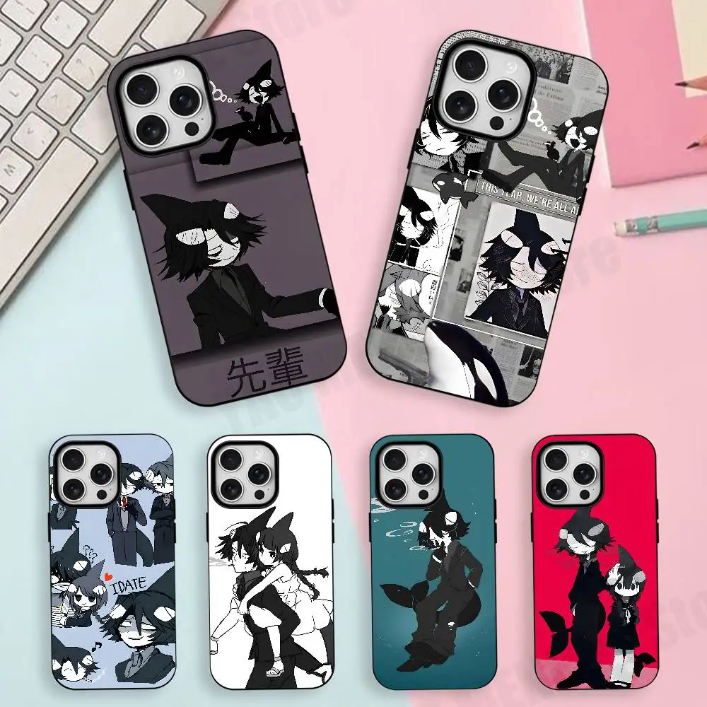 

O-Okegom I-Idate Frosted Soft Silicone For Phone Case For Iphone 11,12,13,14,15,16,17 Pro Max XS Wireless Charge Magnetic Cover