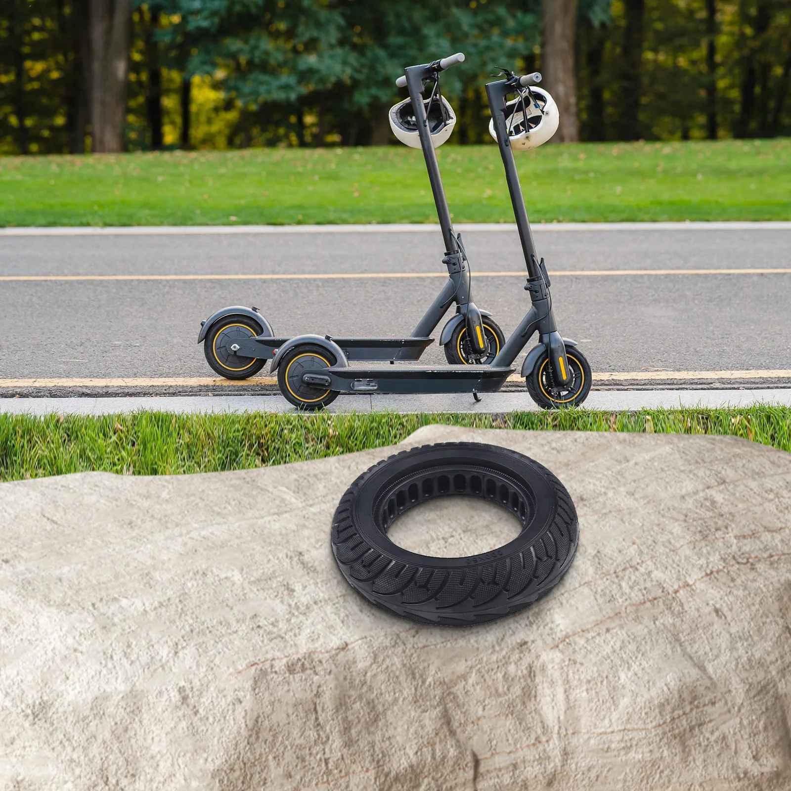 

High Quality Hot Sale Practical Brand New 8inch Tire 200X50 Tyre Rear Wheel Replacement Solid Tire Electric Scooters Accessories