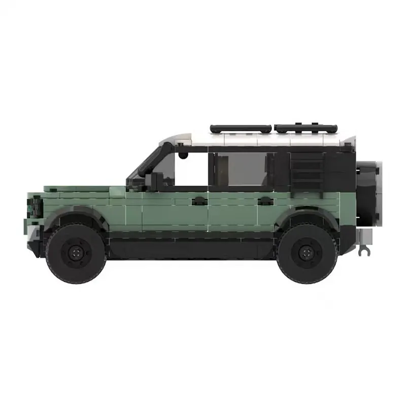 Spot MOC-455pcs Auto Kleine Deeltjes Assemblage Bouwstenen Puzzel Speelgoed Model Cadeauset Ornament