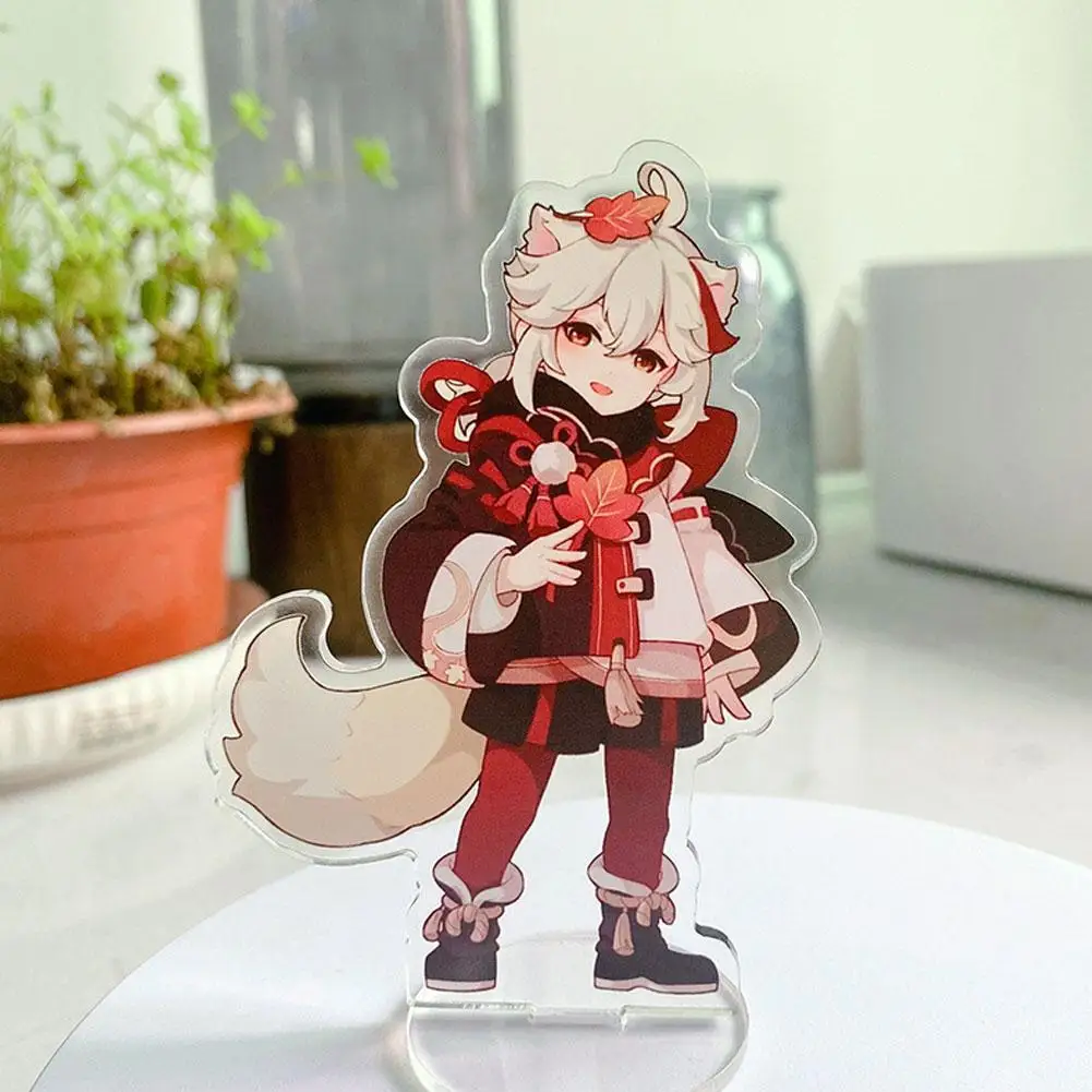 1PC Stand For Game Genshin Impact Stand Plate Anime Cartoon Cosplay Figure Character Acrylic Props Desk Decoration Ornament