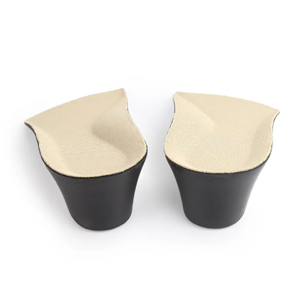 1Pair Height Increase Insoles 3.5cm PU Invisible Non-Slip Deodorant Inserts for Sneakers Boots Pads