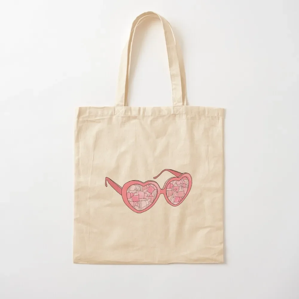 

rose glasses Tote Bag Women's handbag Gift bag hand bag ladies Gift bags