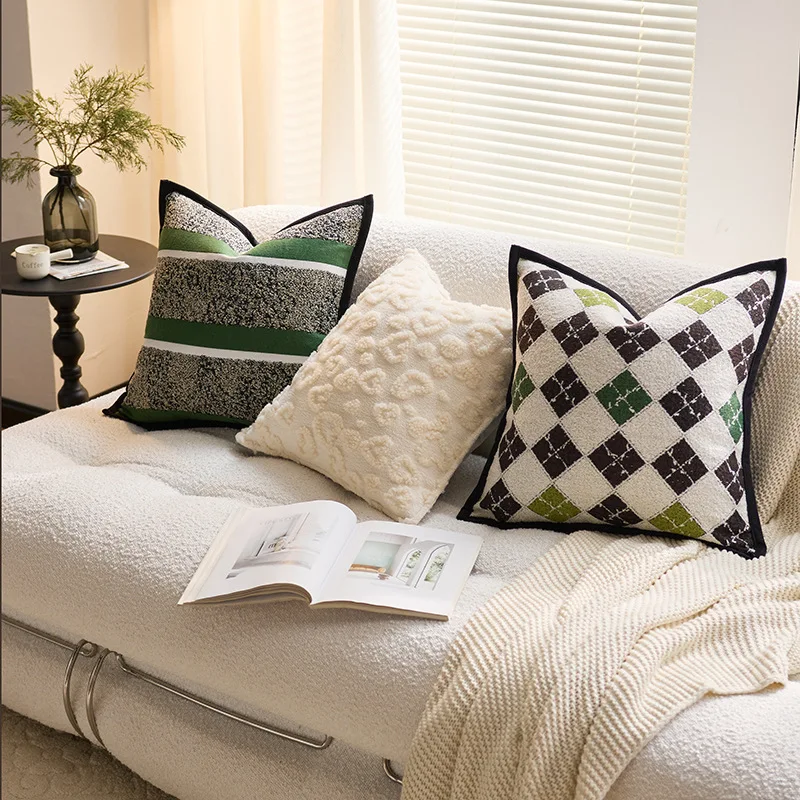 1PC Classic Vintage Cushion Cover 45x45cm Room Decor Throw Pillow Cover for Sofa Livingroom Decorative Pillowcase Office Car