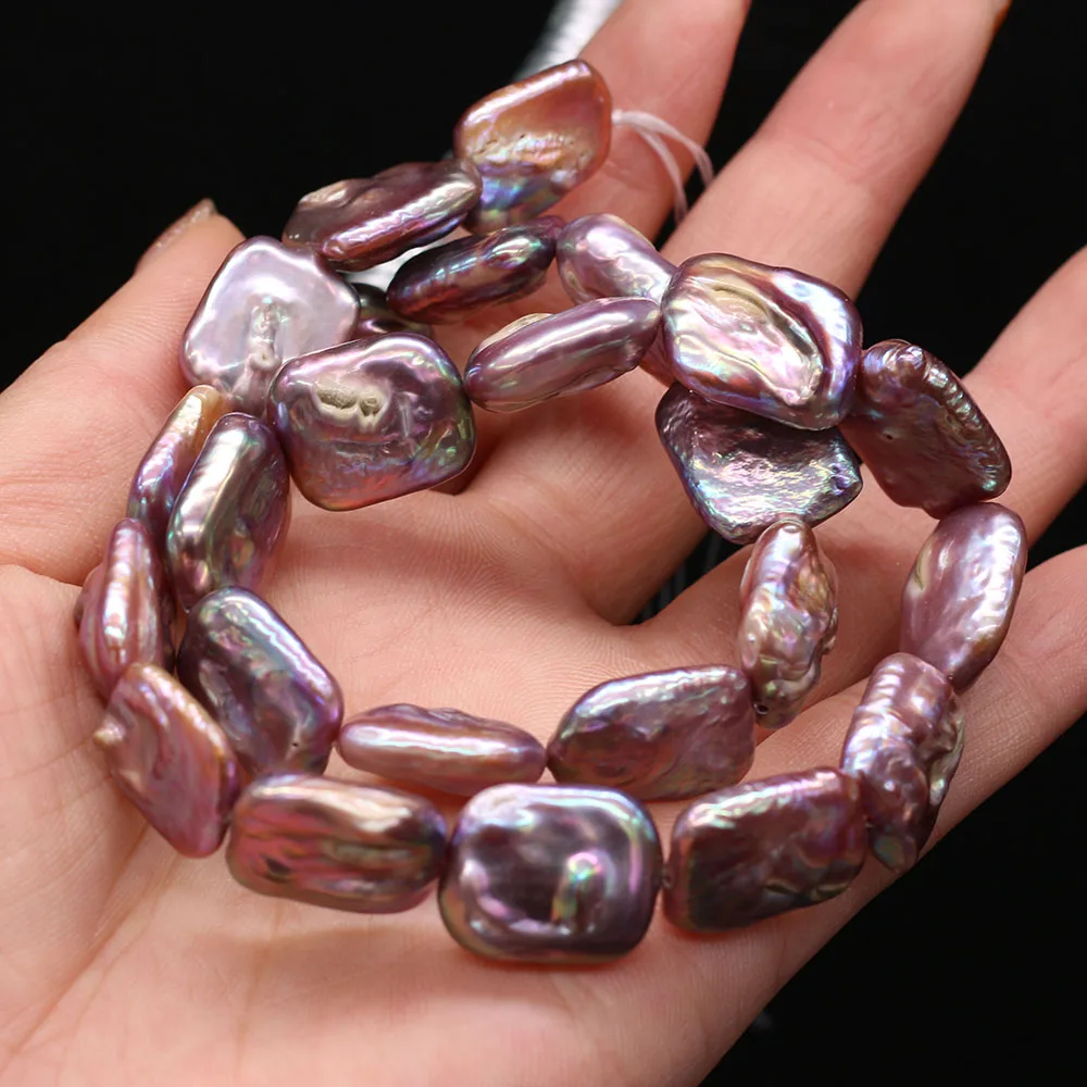 Natural Freshwater Pearl Beads Irregular Shape Baroque Punch Loose Beads For Jewelry Making DIY Necklace Bracelet Accessories